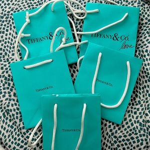 Tiffany and Co. small bags for sale. $10 for all 5.